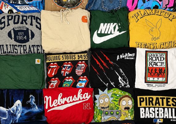 Mix Vintage Clothing Wholesale in UK & Europe