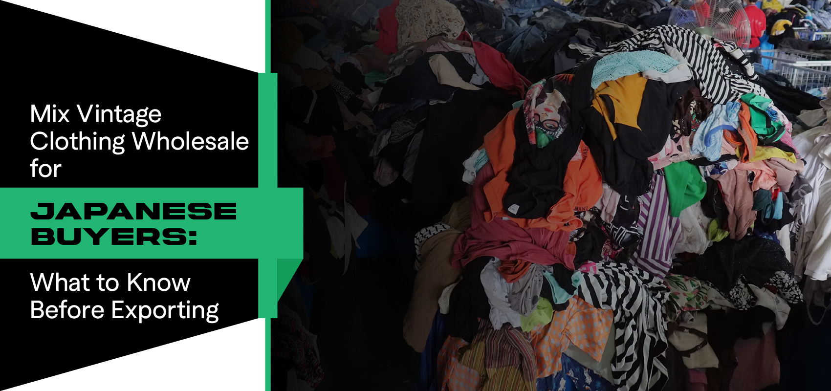 Mix Vintage Clothing for Japanese Buyers