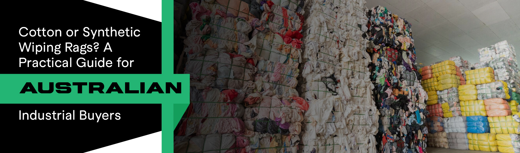 Cotton or Synthetic Wiping Rags